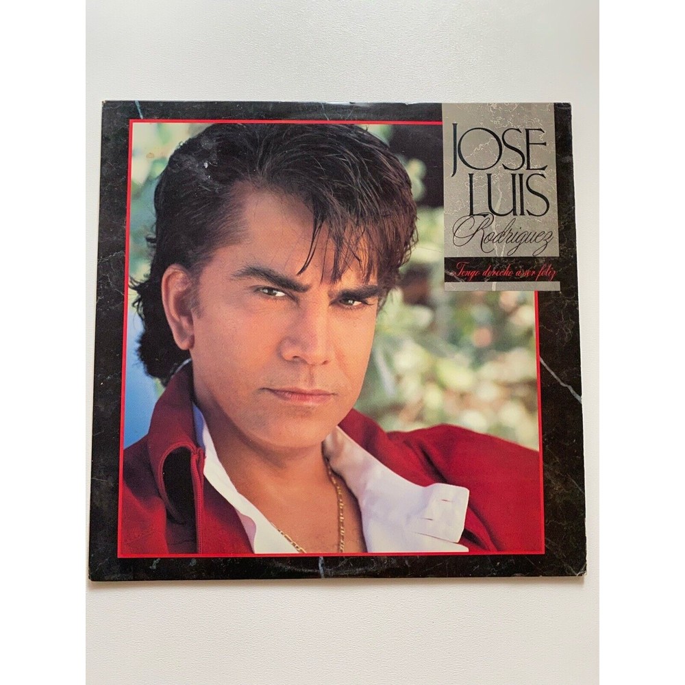 Jose Luis Rodriguez Tengo Derecho A Ser Feliz LP Mercury Records 1989 EX